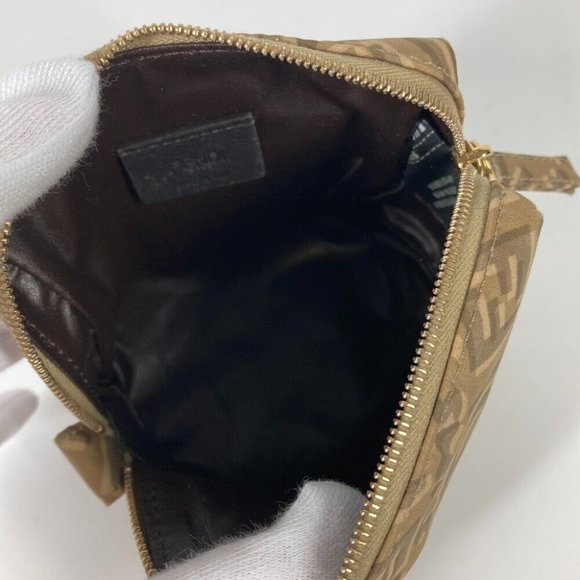 FENDI SKIMS collaboration logo Makeup pouch Cosmetics Pouch - Picture 5 of 9